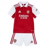 Maglia Arsenal Home Bambino 2022 2023 Rosso