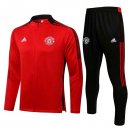Giacca Manchester United 2022 Rosso Bianco 1 Giacca Manchester United 2022 Rosso Bianco 1