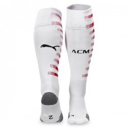 Calzettoni Ac Milan Away 2020 2021 Bianco