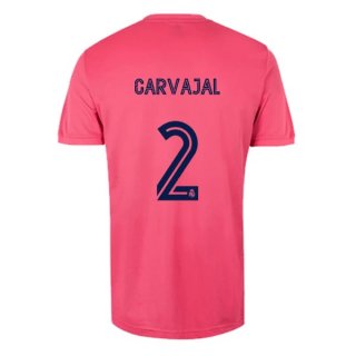 Maglia Real Madrid Away NO.2 Carvajal 2020 2021 Rosa