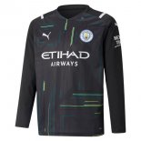Thailandia Maglia Manchester City Portiere ML 2021 2022 Nero