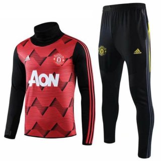 Felpa Manchester United 2019 2020 Rosso Giallo Nero