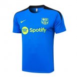 Maglia Formazione Barcellona 2024 2025 Blu Nero