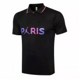 Polo Paris Saint Germain 2021 2022 Nero Porpora