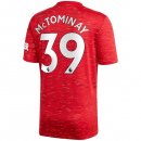Maglia Manchester United NO.39 McTominay Home 2020 2021 Rosso Maglia Manchester United NO.39 McTominay Home 2020 2021 Rosso