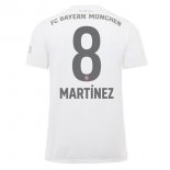 Maglia Bayern Munich NO.8 Martinez Away 2019 2020 Bianco
