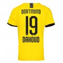 Thailandia Maglia Borussia Dortmund NO.19 Dahoud Home 2019 2020 Giallo Thailandia Maglia Borussia Dortmund NO.19 Dahoud Home 2019 2020 Giallo