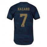 Maglia Real Madrid NO.7 Hazard Away 2019 2020 Blu