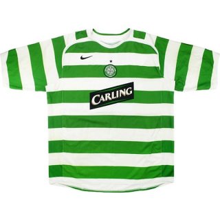 Thailandia Maglia Celtic Home Retro 2005 2006 Verde