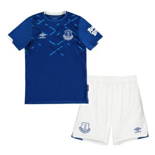 Maglia Everton Home Bambino 2019 2020 Blu Bianco