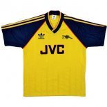 Thailandia Maglia Arsenal Away Retro 1988 1991 Giallo Thailandia Maglia Arsenal Away Retro 1988 1991 Giallo