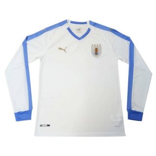 Maglia Uruguay Away ML 2019 Bianco