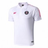 Polo Paris Saint Germain 2019 2020 Bianco Rosa Polo Paris Saint Germain 2019 2020 Bianco Rosa