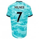 Maglia Liverpool NO.7 Milner Away 2020 2021 Blu Maglia Liverpool NO.7 Milner Away 2020 2021 Blu