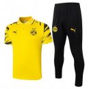 Polo Borussia Dortmund Set Completo 2020-2021 Giallo Nero
