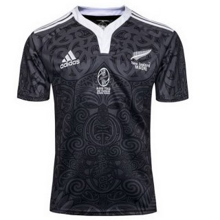 Thailandia Maglia All Blacks 100th Nero