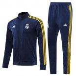 Giacca Real Madrid 2021 2022 Blu Giallo Giacca Real Madrid 2021 2022 Blu Giallo
