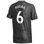 Maglia Manchester United NO.6 Pogba Away 2020 2021 Nero