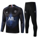 Felpa Paris Saint Germain 2019 2020 Nero Blu Bianco