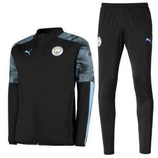 Felpa Manchester City 2019 2020 Nero Blu