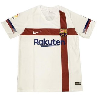 Maglia di Formazione Barcellona 2019 2020 Bianco Rosso