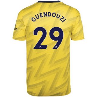 Maglia Arsenal NO.29 Guendouzi Away 2019 2020 Giallo