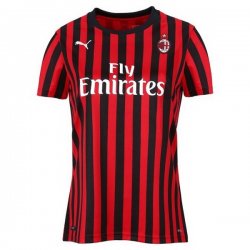 Maglia AC Milan Home Donna 2019 2020 Rosso Nero