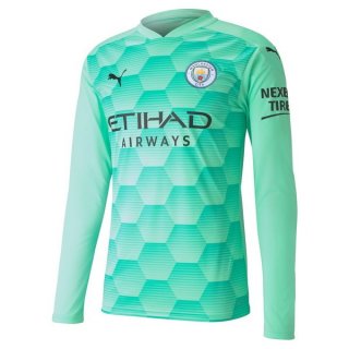 Thailandia Maglia Manchester City Away Ml Portiere 2020 2021 Verde