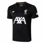 Maglia di Formazione Liverpool 2019 2020 Nero Bianco
