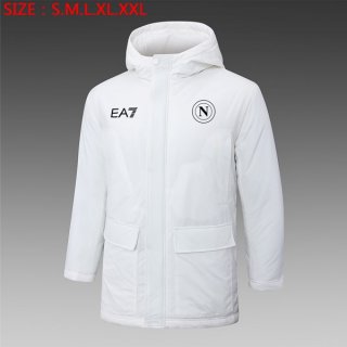 Piumino Napoli 2024 2025 Bianco