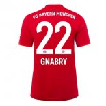 Maglia Bayern Munich NO.22 Gnabry Away 2019 2020 Bianco Maglia Bayern Munich NO.22 Gnabry Away 2019 2020 Bianco