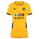 Maglia Wolves Home Donna 2021 2022 Giallo Maglia Wolves Home Donna 2021 2022 Giallo