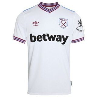 Thailandia Maglia West Ham Away 2019 2020 Bianco