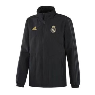Giacca a vento Real Madrid 2019 2020 Nero Giallo