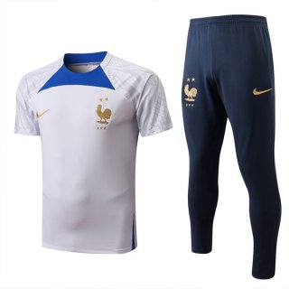 Maglia Francia Set Completo 2022 2023 Bianco