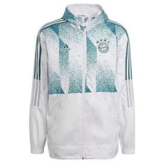 Giacca a Vento Bayern Munich 2021 2022 Bianco