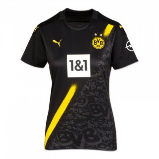 Maglia Borussia Dortmund Away Donna 2020 2021 Nero