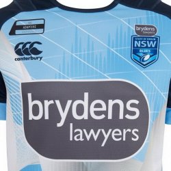 Maglia di Formazione Rugby Nsw Blues 2018 Blu Luce Maglia di Formazione Rugby Nsw Blues 2018 Blu Luce