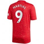 Maglia Manchester United NO.9 Martial Home 2020 2021 Rosso