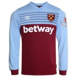 Maglia West Ham United Home ML 2019 2020 Blu Rosso Maglia West Ham United Home ML 2019 2020 Blu Rosso