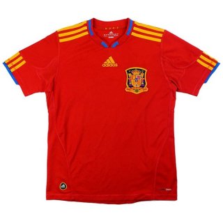 Thailandia Maglia Spagna Replica Home Retro 2010 Rosso