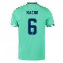 Maglia Real Madrid NO.6 Nacho Terza 2019 2020 Verde Maglia Real Madrid NO.6 Nacho Terza 2019 2020 Verde
