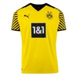 Maglia Borussia Dortmund Home 2021 2022 Giallo