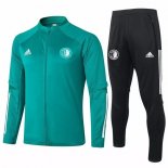 Giacca Feyenoord Rotterdam 2020 2021 Verde Giacca Feyenoord Rotterdam 2020 2021 Verde