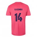 Maglia Real Madrid Away NO.14 Casemiro 2020 2021 Rosa Maglia Real Madrid Away NO.14 Casemiro 2020 2021 Rosa