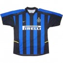 Thailandia Maglia Inter Milan Replica Home Retro 2002 2003 Blu Thailandia Maglia Inter Milan Replica Home Retro 2002 2003 Blu