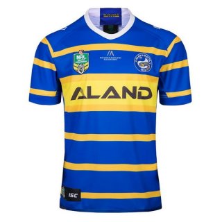 Thailandia Maglia Parramatta Eels Home 2018 Blu