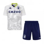 Maglia Aston Villa Terza Bambino 2020 2021 Bianco Maglia Aston Villa Terza Bambino 2020 2021 Bianco