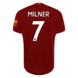 Maglia Liverpool NO.7 Milner Home 2019 2020 Rosso