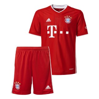 Maglia Bayern Munich Home Bambino 2020 2021 Rosso